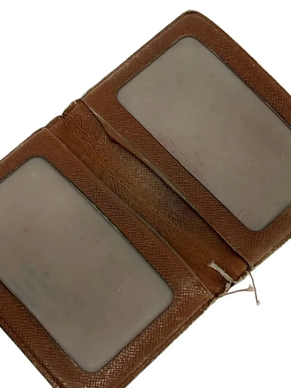 LOUIS VUITTON Porte 2 Cartes Vertical M60533 Monogram CA0954 Pass Holder